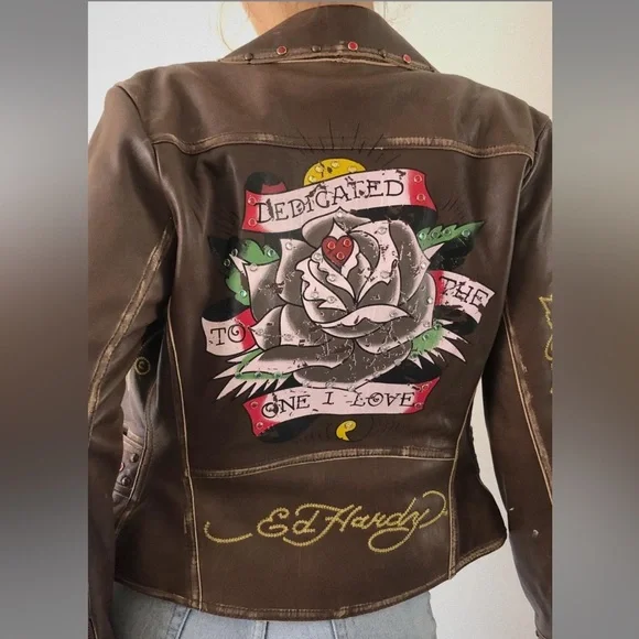 Waterproof Jackets Gucci Snake Leather Jacket Ed Hardy Jackets